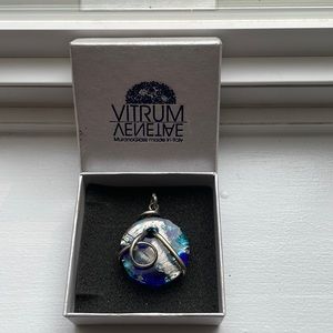 Italian glass pendant